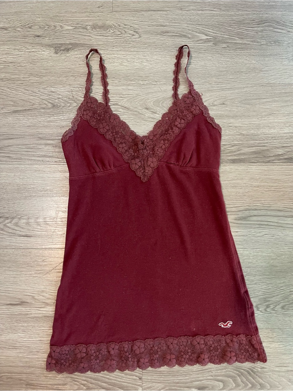 Vtg Hollister lace cami